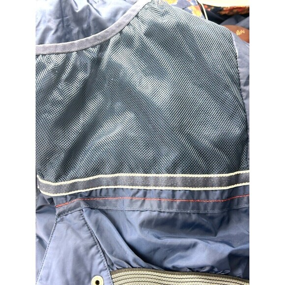 Burton Eastfall Jacket Womens M Blue Kaliedoscope Mood Indigo Snowboard Coat Hng - Picture 8 of 12